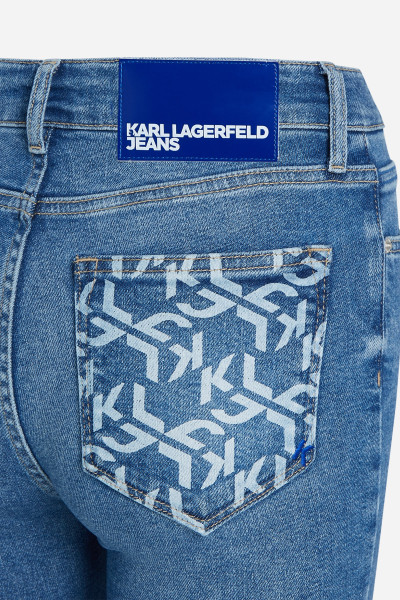 FARMER KARL LAGERFELD JEANS KLJ HR SKINNY DENIM - Kép 7