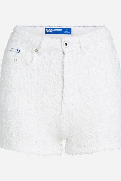 ŠORTKY KARL LAGERFELD JEANS KLJ HR BOUCLE SHORT - Fotografia č. 5
