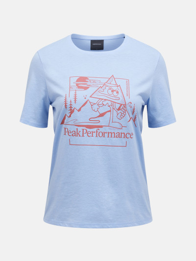 PÓLÓ PEAK PERFORMANCE W EXPLORE GRAPHIC TEE - Kép 1