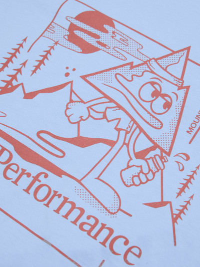 PÓLÓ PEAK PERFORMANCE W EXPLORE GRAPHIC TEE - Kép 4