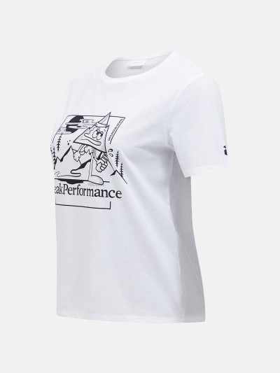 PÓLÓ PEAK PERFORMANCE W EXPLORE GRAPHIC TEE - Kép 2