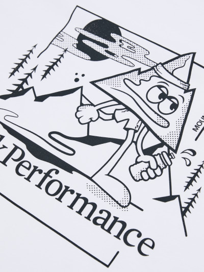 PÓLÓ PEAK PERFORMANCE W EXPLORE GRAPHIC TEE - Kép 4
