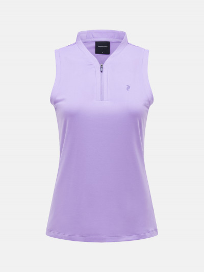 PÓLÓ PEAK PERFORMANCE W TURF ZIP SL TOP - Kép 1