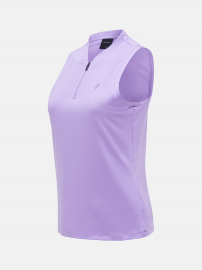 PÓLÓ PEAK PERFORMANCE W TURF ZIP SL TOP - Kép 2
