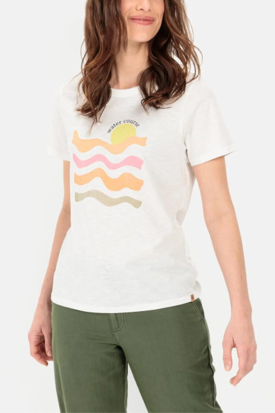 TRIČKO CAMEL ACTIVE T-SHIRT - Fotografia č. 4