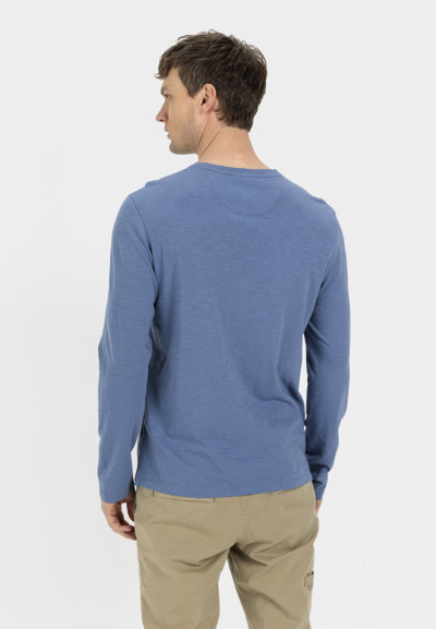 TRIČKO CAMEL ACTIVE HENLEY 1/1 ARM - Fotografie č. 3