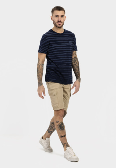 TRIČKO CAMEL ACTIVE HENLEY 1/2 ARM - Fotografia č. 2