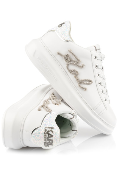 SPORTCIPŐ KARL LAGERFELD KAPRI SIGNIA RHINESTONE LO - Kép 1