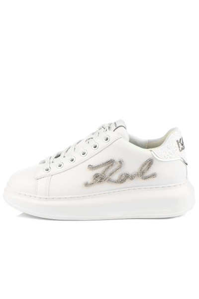 SPORTCIPŐ KARL LAGERFELD KAPRI SIGNIA RHINESTONE LO - Kép 5