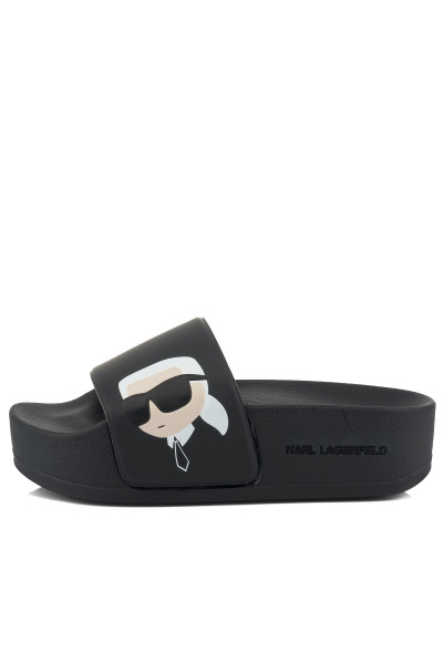 PANTOFLE KARL LAGERFELD KONDO MAXI KARL NFT SLIDE - Fotografie č. 5