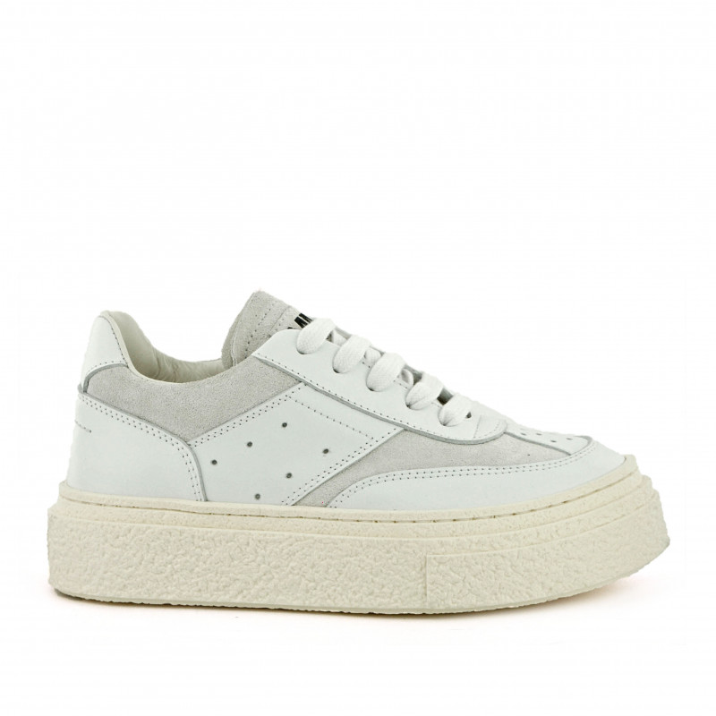 Gambetta leather low top trainers