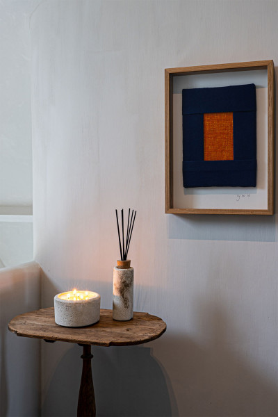 SET VONNÉ SVIEČKY A BYTOVÉHO DIFUZÉRU MONDADA (ECRU, DESIRE SKY) - Fotografia č. 4