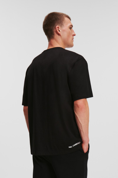 TRIČKO KARL LAGERFELD IKONIK 2.0 OUTLINE BIG T-SHIRT - Fotografie č. 5