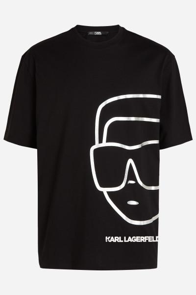 TRIČKO KARL LAGERFELD IKONIK 2.0 OUTLINE BIG T-SHIRT - Fotografie č. 6
