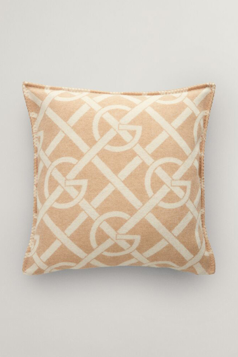POVLAK NA POLŠTÁŘ GANT G-PATTERN CUSHION 50X50 DRY SAND