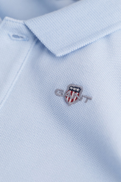 POLOKOŠEĽA GANT SHIELD PIQUE LS RUGGER - Fotografia č. 2