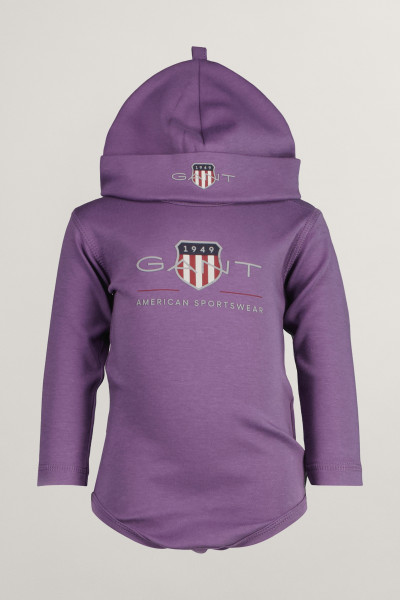 DĚTSKÝ SET GANT ARCHIVE SHIELD BODY AND BEANIE - Fotografie č. 1