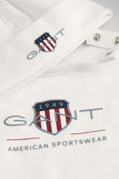 DĚTSKÝ SET GANT ARCHIVE SHIELD BODY AND BEANIE - Fotografie č. 2