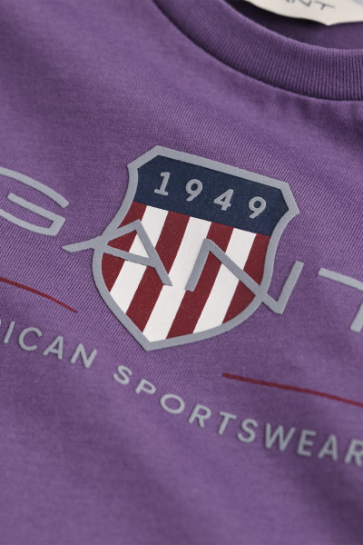 TRIČKO GANT ARCHIVE SHIELD LS T-SHIRT - Fotografia č. 2