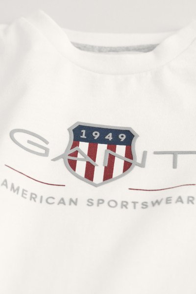 TRIČKO GANT ARCHIVE SHIELD LS T-SHIRT - Fotografia č. 2