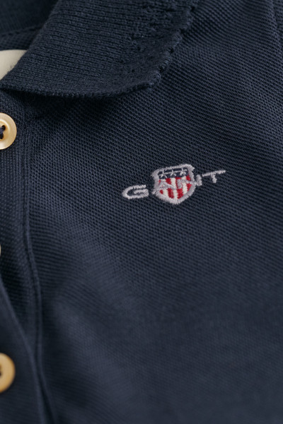 RUHA GANT SHIELD PIQUE LS RUGGER DRESS - Kép 3
