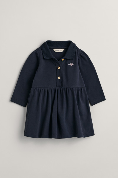 RUHA GANT SHIELD PIQUE LS RUGGER DRESS - Kép 1