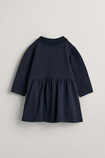 RUHA GANT SHIELD PIQUE LS RUGGER DRESS - Kép 2