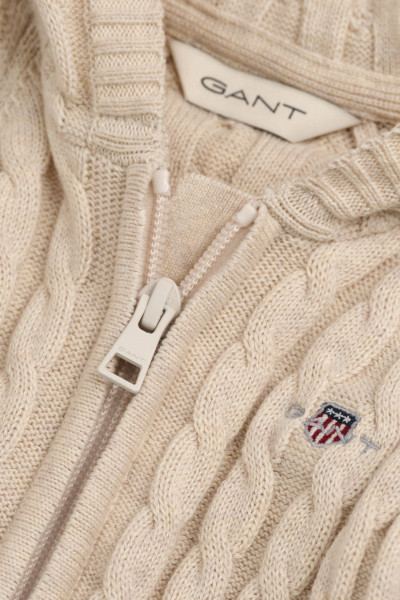 SVETER GANT COTTON CABLE SHIELD ONE PIECE - Fotografia č. 2