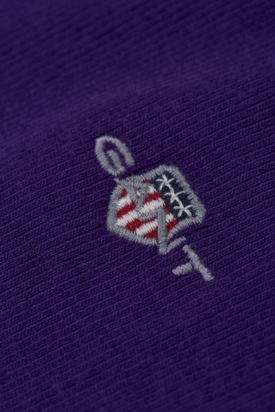 TRIČKO GANT SHIELD SLIM RIBBED T-SHIRT - Fotografie č. 3