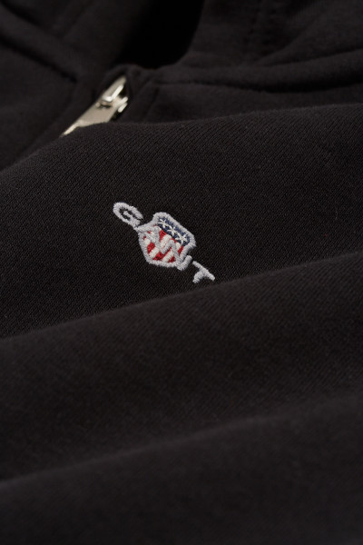 MIKINA GANT SHIELD CROPPED SWEAT ZIP HOODIE - Fotografia č. 4