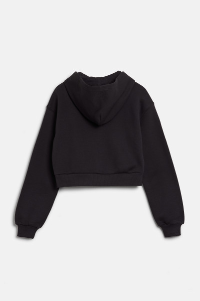 MIKINA GANT SHIELD CROPPED SWEAT ZIP HOODIE - Fotografia č. 2