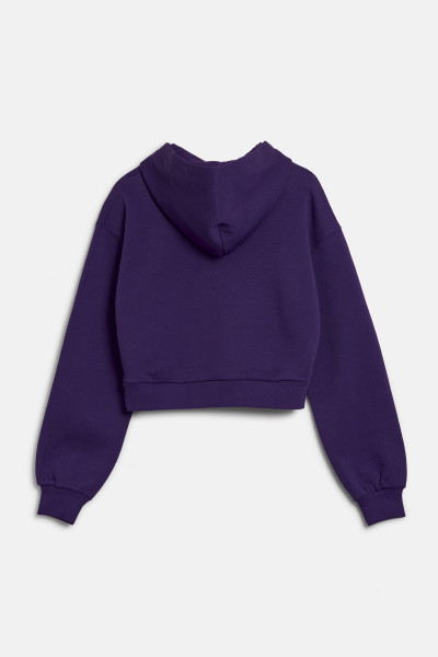 MIKINA GANT SHIELD CROPPED SWEAT HOODIE - Fotografie č. 2