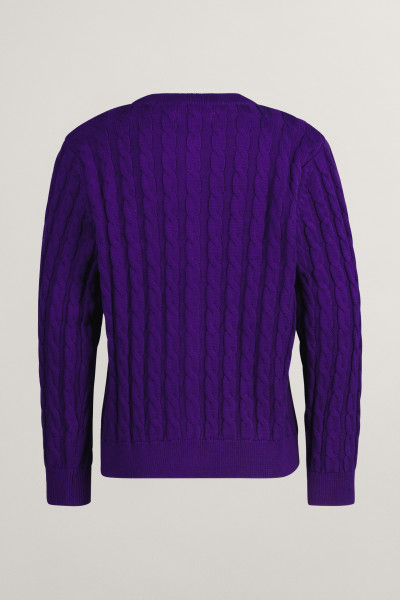 KARDIGAN GANT SHIELD COTTON CABLE CARDIGAN - Fotografie č. 2