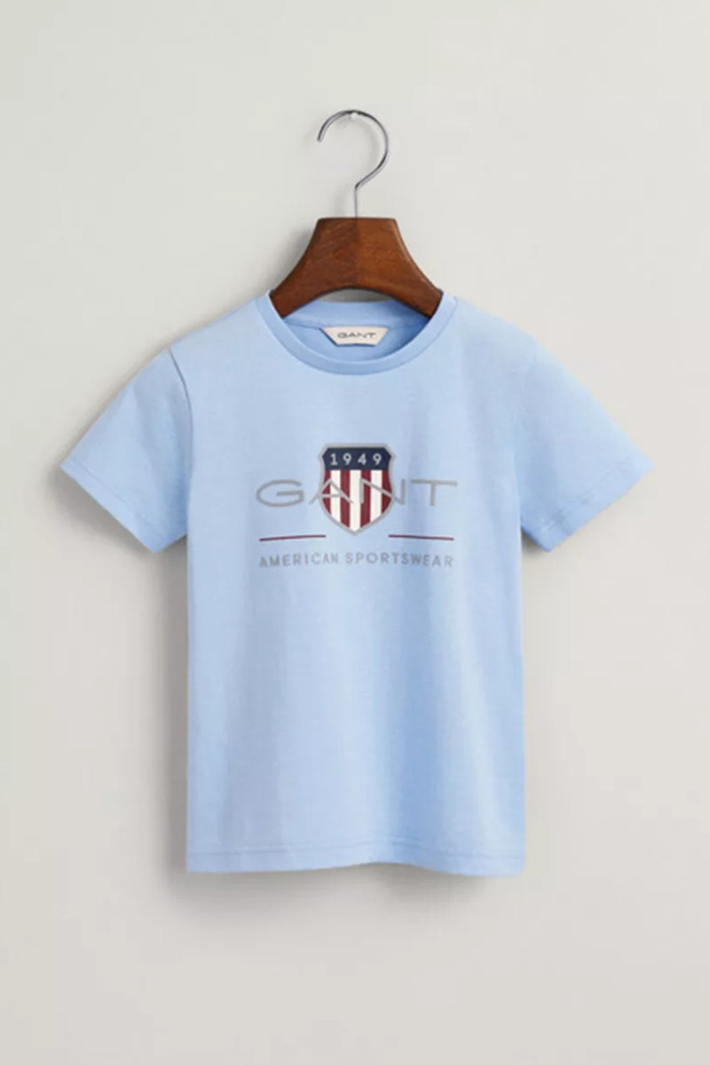 TRIČKO GANT ARCHIVE SHIELD SS T-SHIRT FRESH BLUE