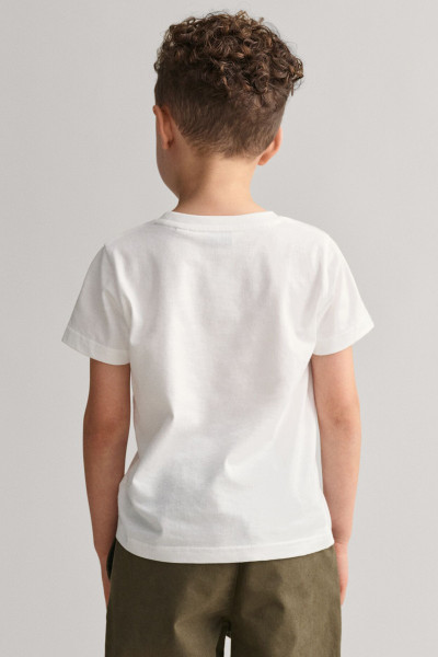 PÓLÓ GANT ARCHIVE SHIELD SS T-SHIRT - Kép 5