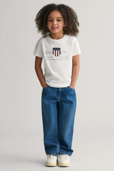 PÓLÓ GANT ARCHIVE SHIELD SS T-SHIRT - Kép 3