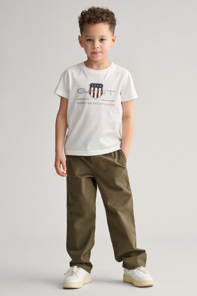 PÓLÓ GANT ARCHIVE SHIELD SS T-SHIRT - Kép 4