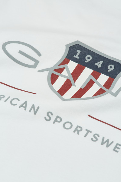 PÓLÓ GANT ARCHIVE SHIELD SS T-SHIRT - Kép 8