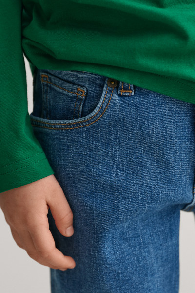 DŽÍNY GANT SLIM JEANS - Fotografie č. 6