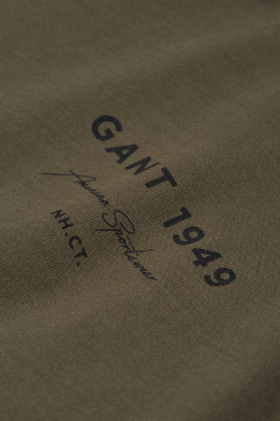 TRIČKO GANT GRAPHIC SCRIPT RELAXED T-SHIRT - Fotografia č. 3