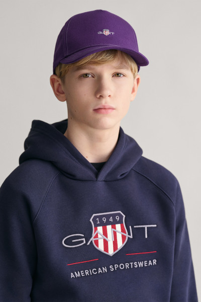 ŠILTOVKA 7-16 ROKOV GANT SHIELD COTTON TWILL CAP - Fotografia č. 3