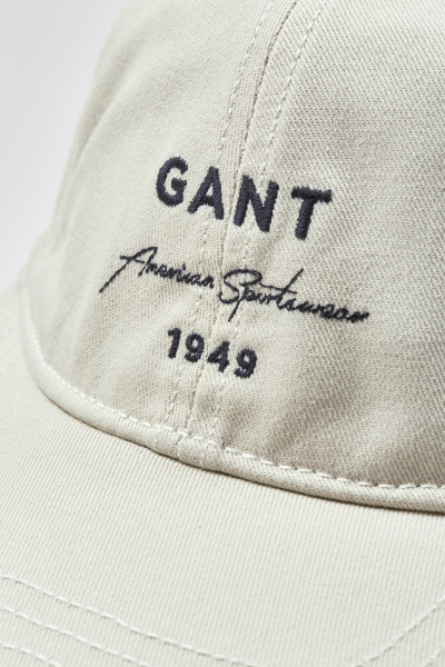 ŠILTOVKA 7-16 ROKOV GANT GRAPHIC SCRIPT COTTON TWILL CAP - Fotografia č. 2