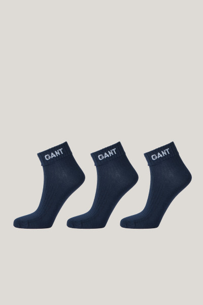 ZOKNI GANT LOGO ANKLE SOCKS 3-PACK - Kép 1