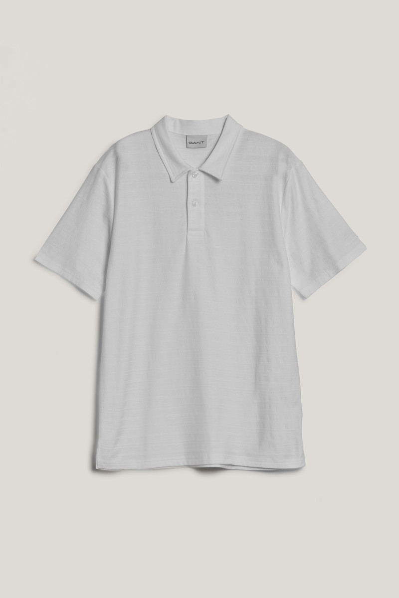 E-shop POLOKOŠILE GANT TEXTURED POLO EGGSHELL