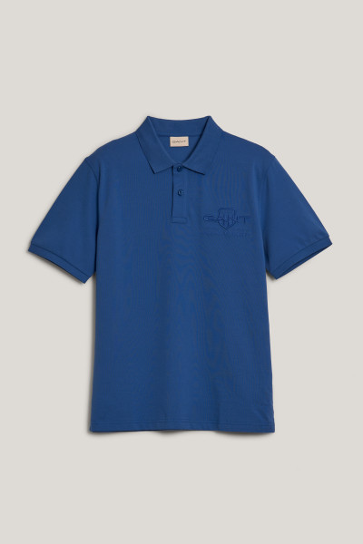 POLOKOŠEĽA GANT REG TONAL SHIELD SS RUGGER - Fotografia č. 1