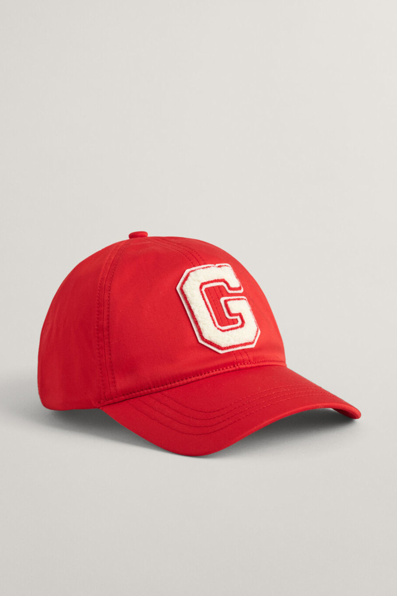 E-shop KŠILTOVKA GANT SHINY COTTON CAP BRIGHT RED