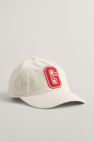 SAPKA GANT G BADGE CORD CAP - Kép 1