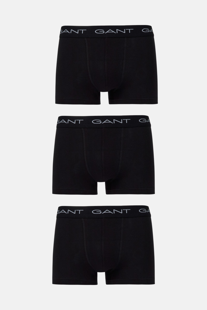 SPODNÁ BIELIZEŇ GANT TRUNK 3-PACK BLACK