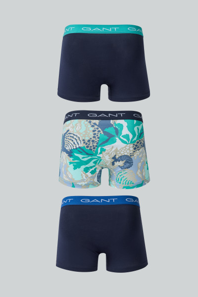 SPODNÁ BIELIZEŇ GANT SEA PRINT TRUNK 3-PACK - Fotografia č. 2