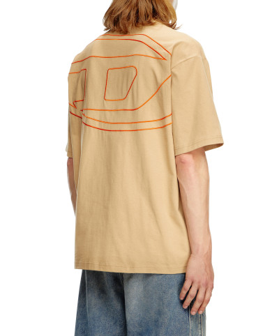 TRIČKO DIESEL T-BOGGY-MEGOVAL-D T-SHIRT - Fotografie č. 3